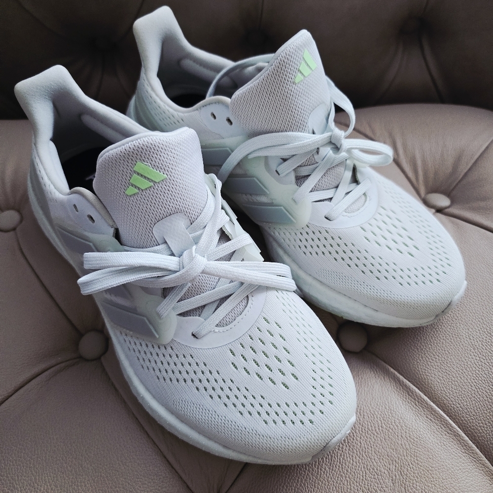 ADIDAS PUREBOOST Athletic Sneakers Sport Active Run Mint Neon Green 8.5